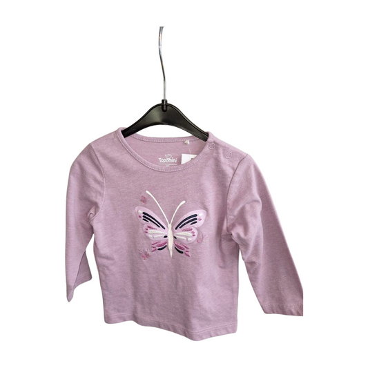 Langarmshirt Schmetterling